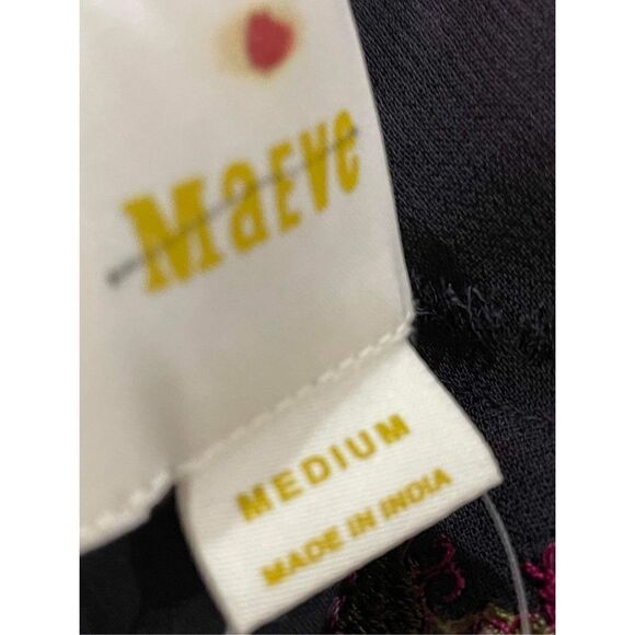 Anthropologie x Maeve Haifa Embroidered Dress Size M - Picture 9 of 9